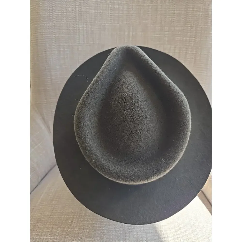 Genuine Fine Wool Felt Hat (Ecuadorian Imported) Handmade Water Repellent Green